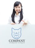 画像4: 歯・歯科・犬・ロゴ・マークデザイン150 (4)