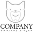 画像5: 歯・歯科・犬・ロゴ・マークデザイン150