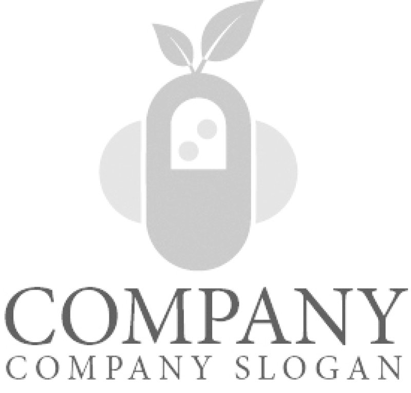 画像5: カプセル・薬・薬局・葉・十字・ロゴ・マークデザイン161 (5)