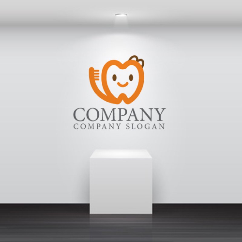 画像4: 歯・歯ブラシ・顔・ロゴ・マークデザイン164 (4)