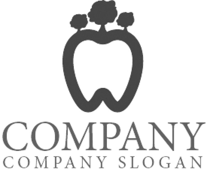 画像5: 歯・森・木・ロゴ・マークデザイン169 (5)