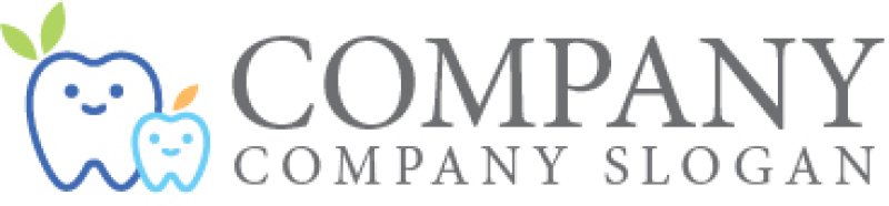 画像6: 歯・親子・葉・ロゴ・マークデザイン176 (6)