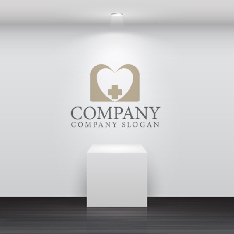 画像4: M・ハート・十字・ロゴ・マークデザイン177 (4)