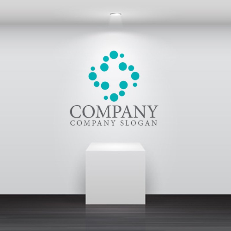 画像4: 十字・点・回転・ロゴ・マークデザイン178 (4)