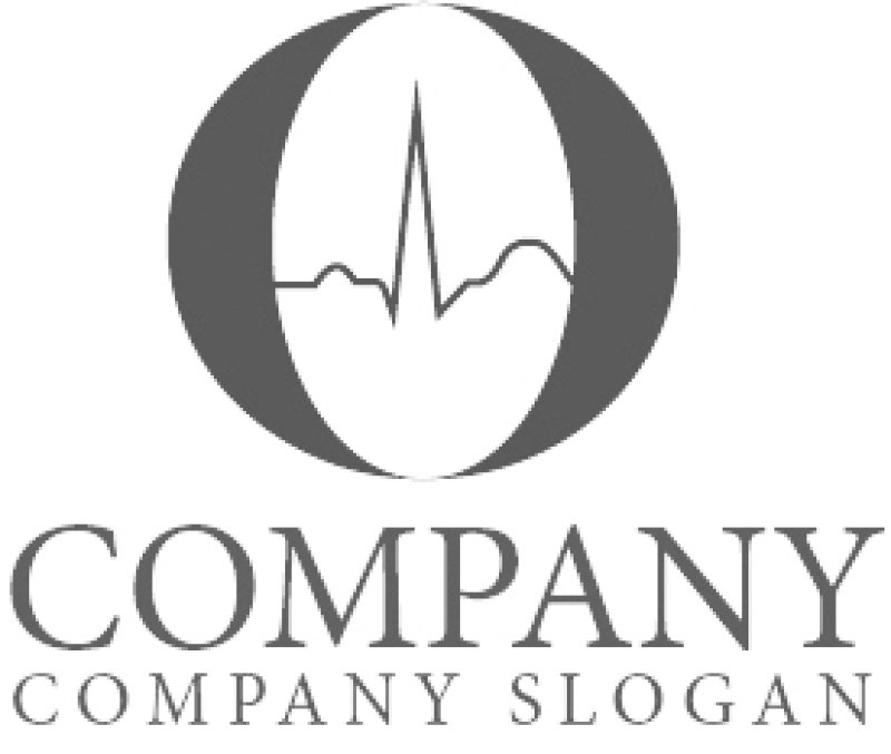 画像5: 心電図・O・ロゴ・マークデザイン184 (5)