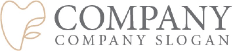 画像7: M・ハート・F・歯・葉・ロゴ・マークデザイン187 (7)