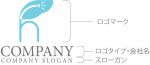 画像10: 内臓・内視鏡・h・アルファベット・ロゴ・マークデザイン191 (10)