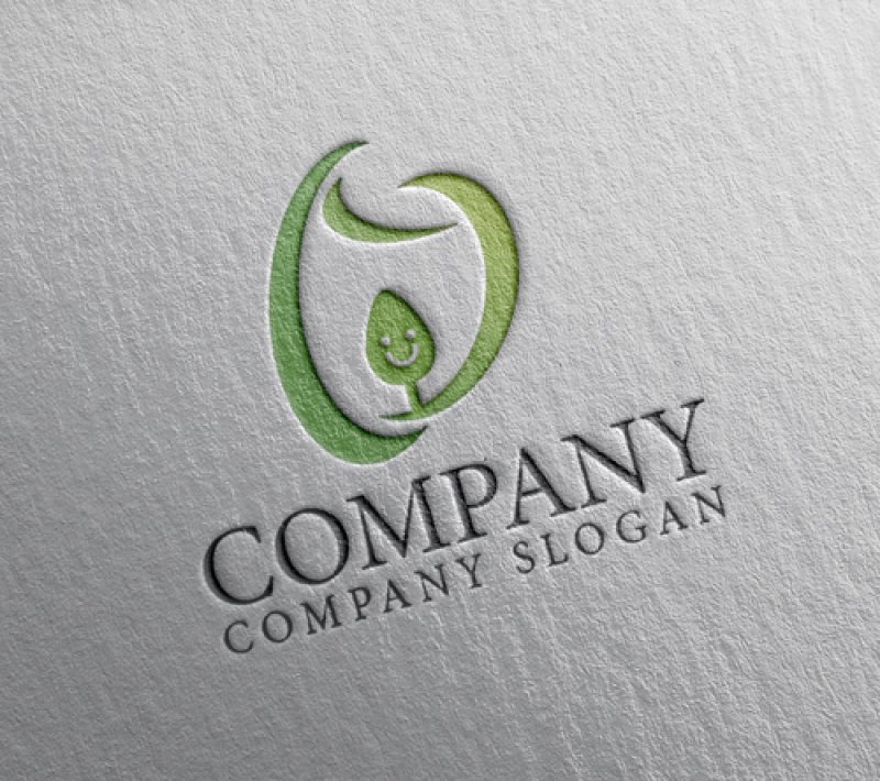 画像2: 歯・木・曲線・グラデーション・ロゴ・マークデザイン196 (2)