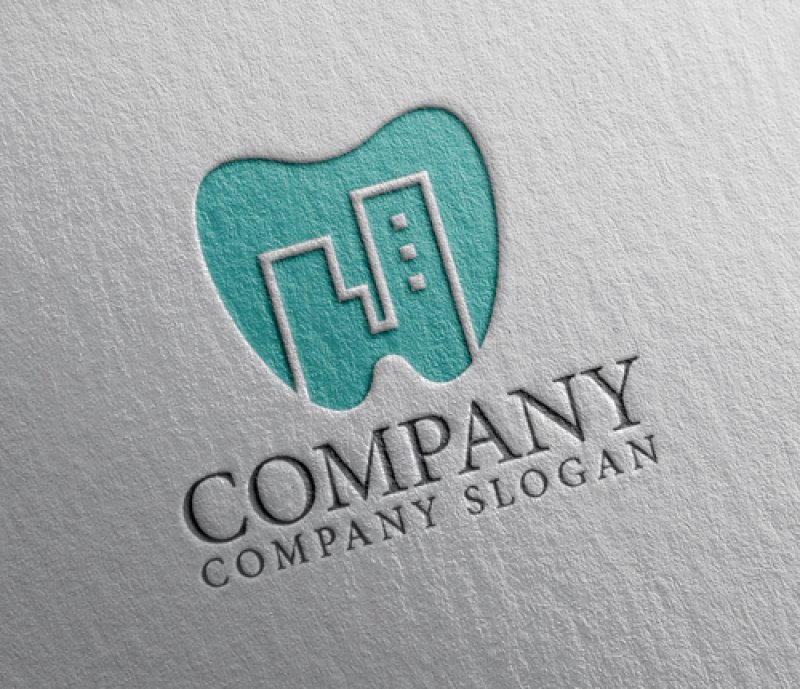 画像2: 歯・ビル・街・ロゴ・マークデザイン198 (2)