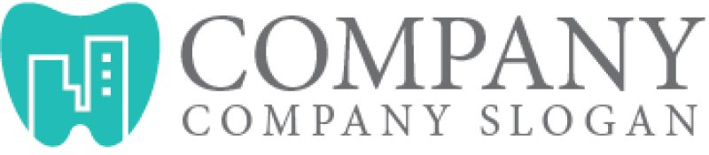 画像7: 歯・ビル・街・ロゴ・マークデザイン198 (7)