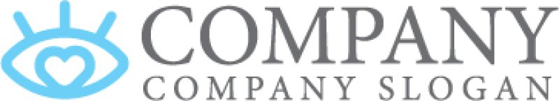 画像7: 目・ハート・眼科・ロゴ・マークデザイン201 (7)