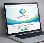 画像4: 十字・葉・ヘルスケア・ロゴ・マークデザイン202 (4)