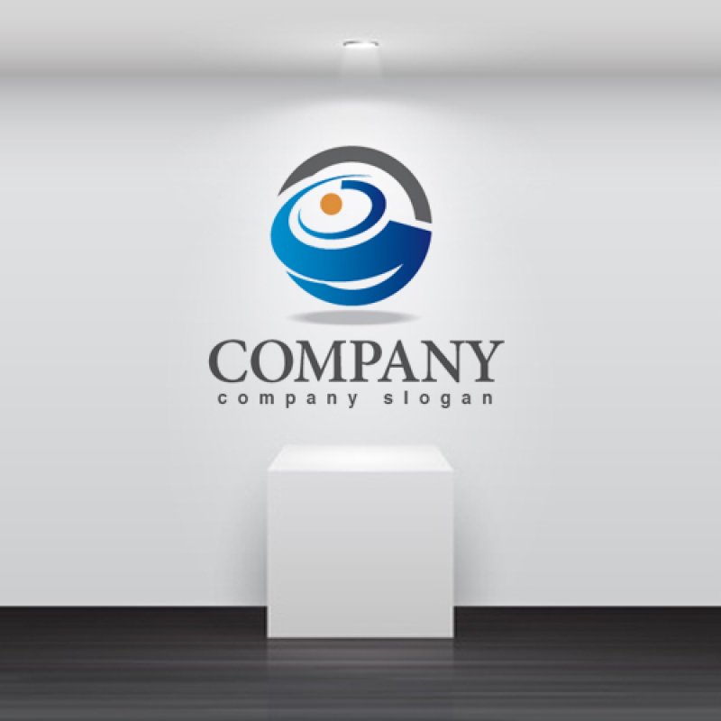 画像2: 渦・宇宙・回転・ロゴ・マークデザイン257 (2)