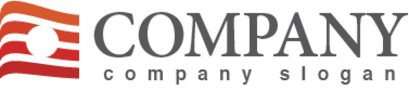 画像5: 旗・太陽・波・グラデーション・ロゴ・マークデザイン267 (5)