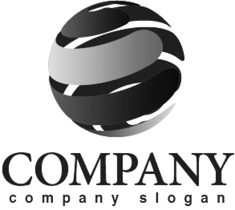 画像4: 曲線・球・地球・ロゴ・マークデザイン290 (4)