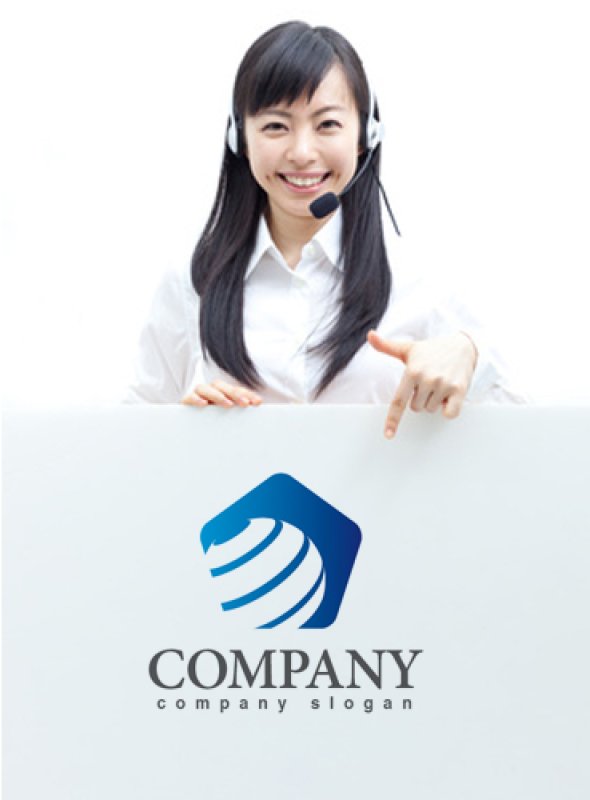 画像3: 五角形・球・地球・ロゴ・マークデザイン293 (3)