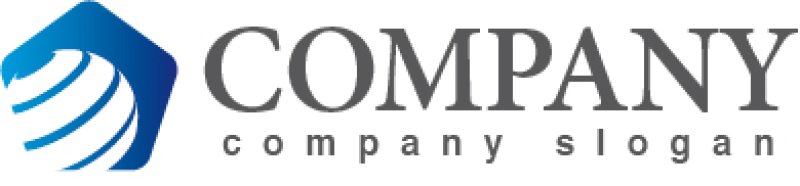 画像5: 五角形・球・地球・ロゴ・マークデザイン293 (5)