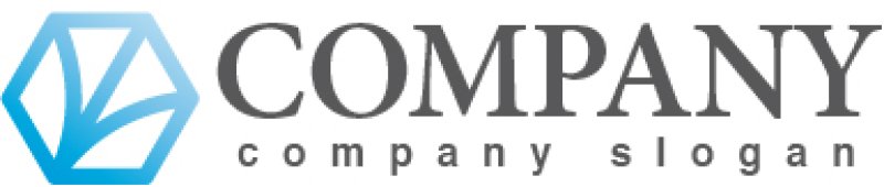 画像5: 六角形・上昇・拡散・草・ロゴ・マークデザイン319 (5)