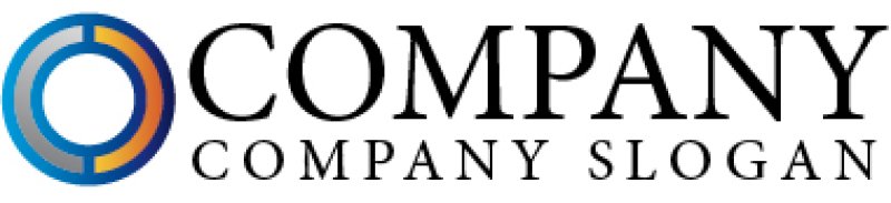 画像5: 輪・二重・C・D・グラデーション・ロゴ・マークデザイン357 (5)