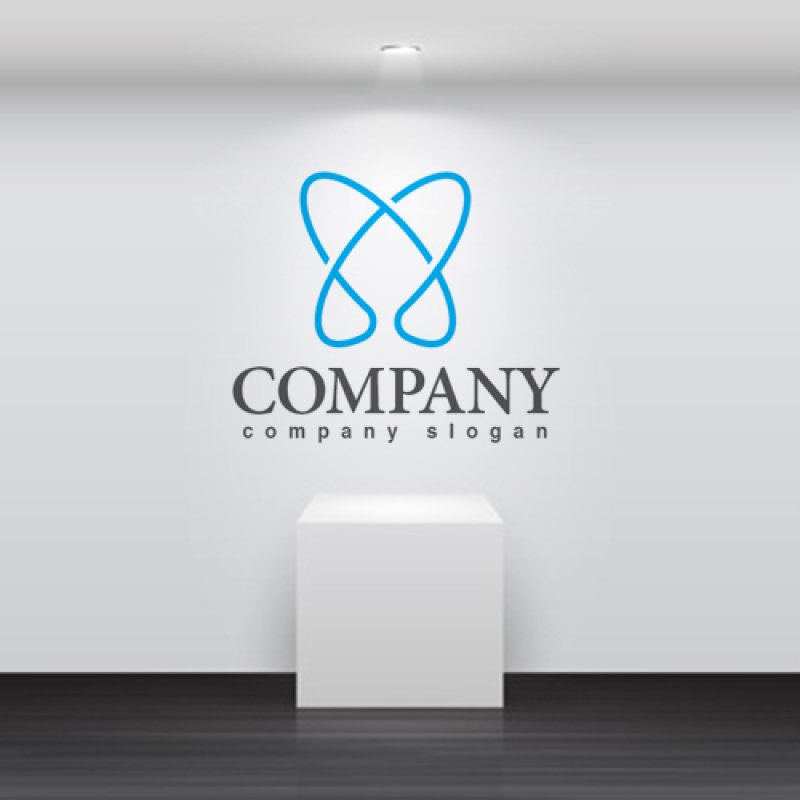 画像3: M・曲線・無限・ハート・ロゴ・マークデザイン393 (3)