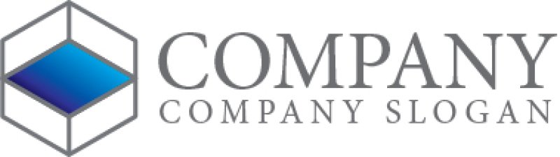 画像6: BOX・六角形・箱・グラデーション・ロゴ・マークデザイン394 (6)