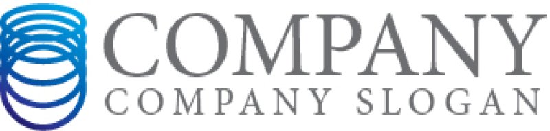 画像7: 輪・スプリング・連続・グラデーション・ロゴ・マークデザイン417 (7)