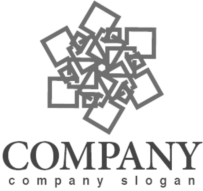 画像6: モニター・集合・ネットワーク・輪・ロゴ・マークデザイン424 (6)