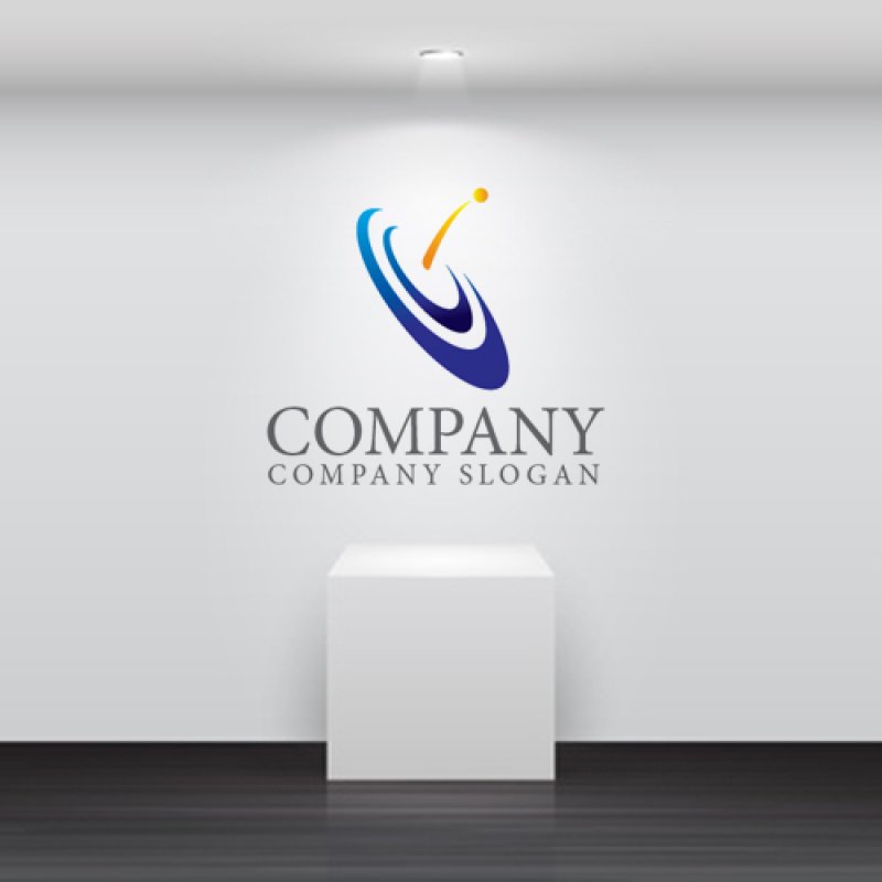 画像3: 的・曲線・上昇・グラデーション・ロゴ・マークデザイン432 (3)