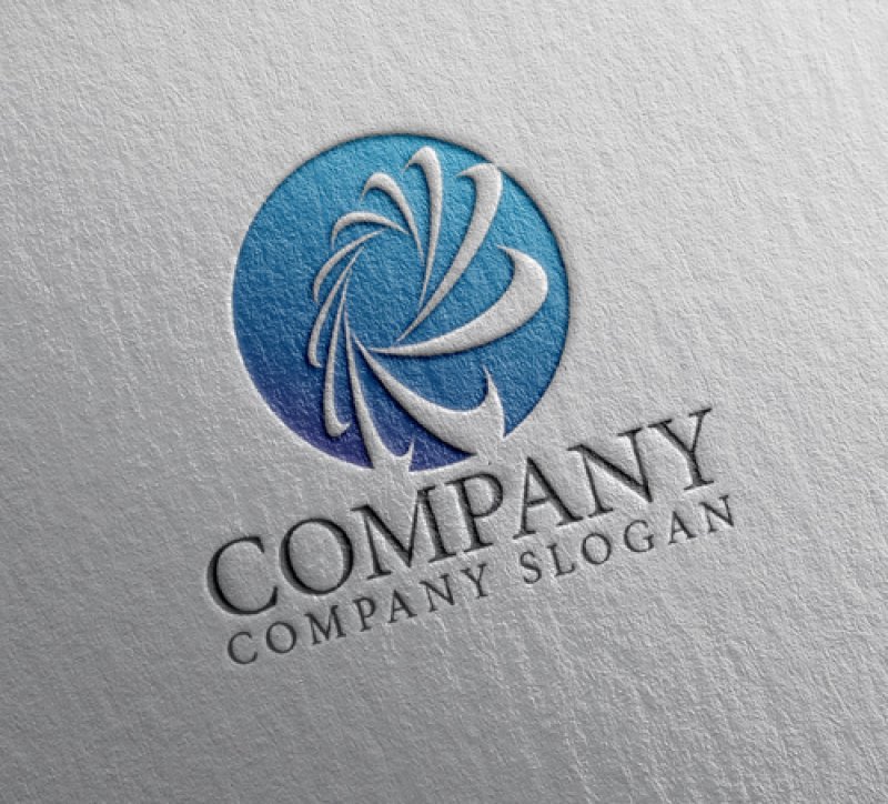 画像2: 連続・輪・渦・グラデーション・ロゴ・マークデザイン433 (2)