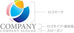 画像10: 輪・曲線・上昇・魚・グラデーション・ロゴ・マークデザイン436 (10)