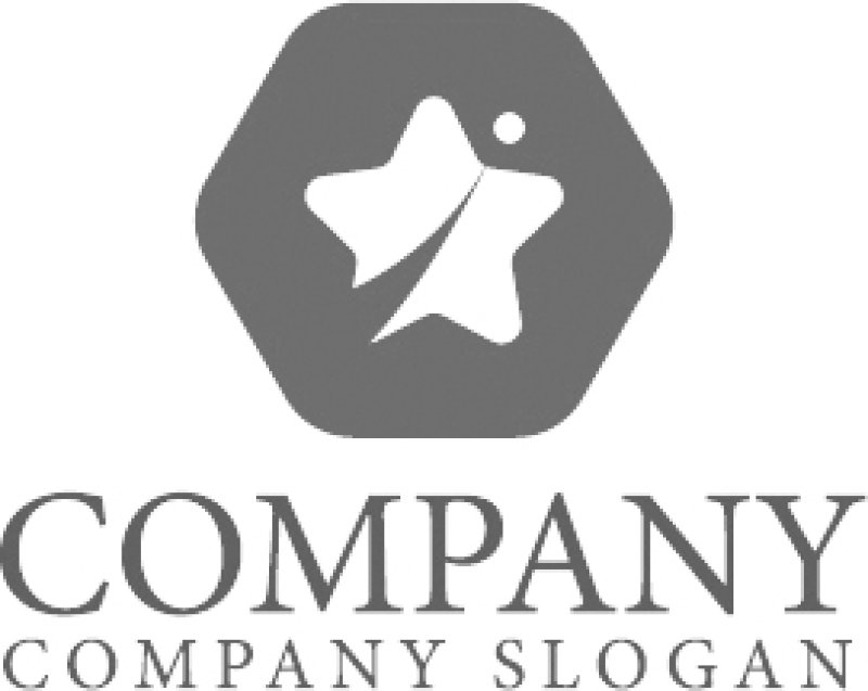 画像6: 人・星・六角形・上昇・ロゴ・マークデザイン1523 (6)