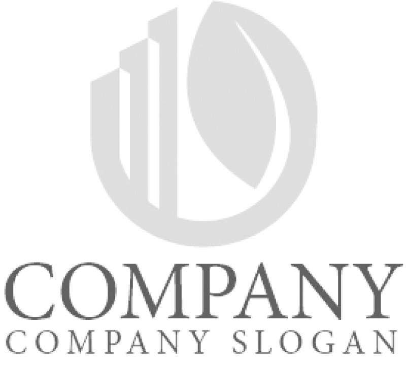 画像6: ビル・葉・街・成長・輪・ロゴ・マークデザイン1000 (6)