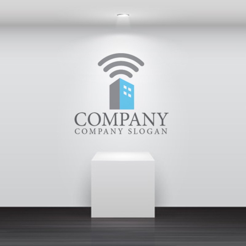 画像5: ビル・wifi・ロゴ・マークデザイン1005 (5)