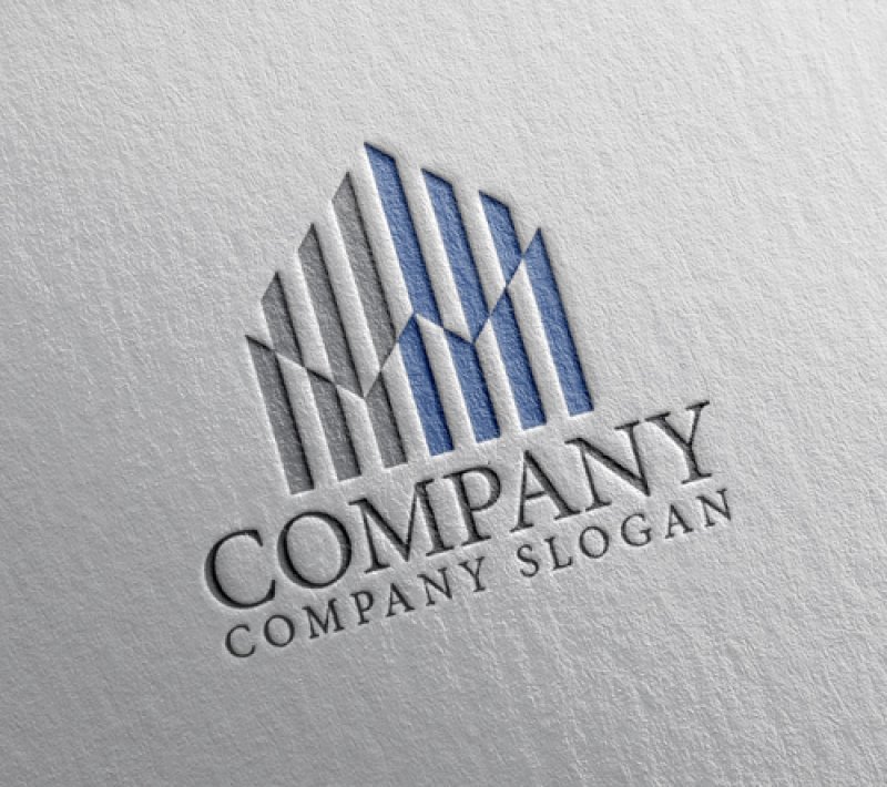 画像2: ビル・縞・ロゴ・マークデザイン1008 (2)