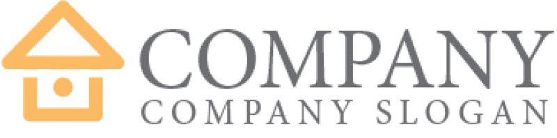 画像7: 家・人・三角・屋根・ロゴ・マークデザイン1014 (7)