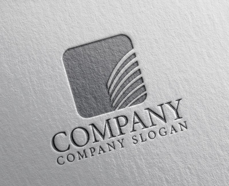 画像2: ビル・四角・曲線・ロゴ・マークデザイン1017 (2)