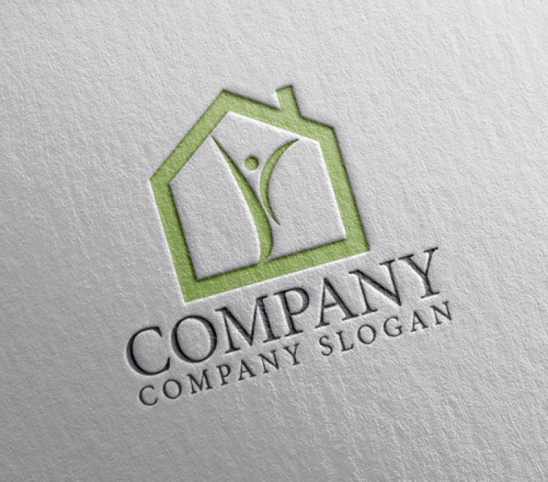 画像2: 家・人・Y・曲線・ロゴ・マークデザイン1021 (2)