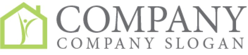 画像7: 家・人・Y・曲線・ロゴ・マークデザイン1021 (7)