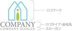 画像10: 家・人・i・ロゴ・マークデザイン1023 (10)