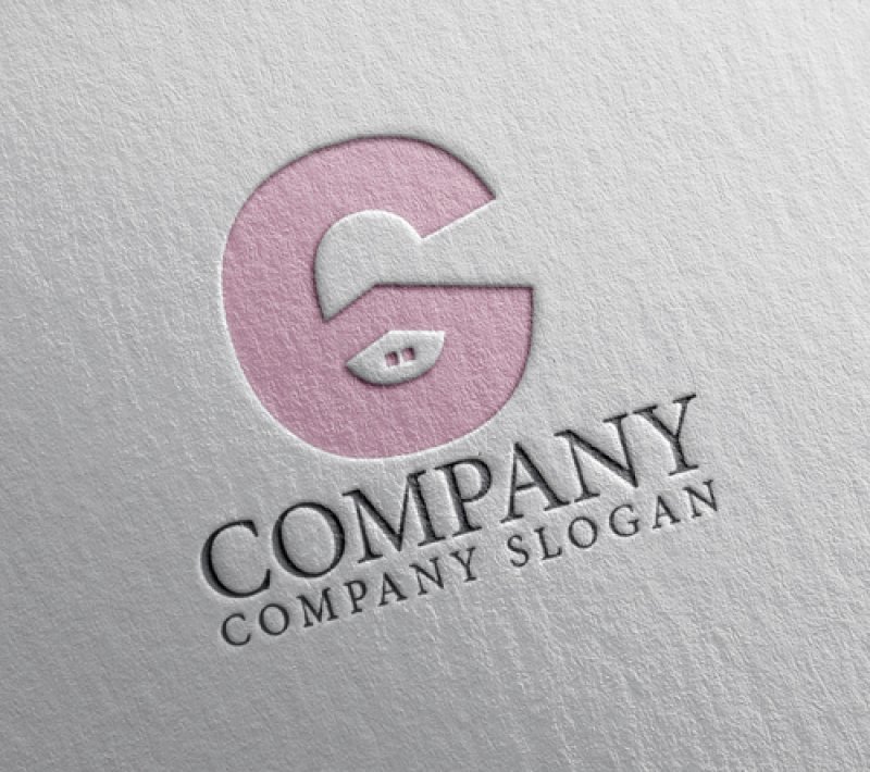 画像2: 家・C・アルファベット・ロゴ・マークデザイン1032 (2)