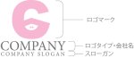 画像10: 家・C・アルファベット・ロゴ・マークデザイン1032 (10)