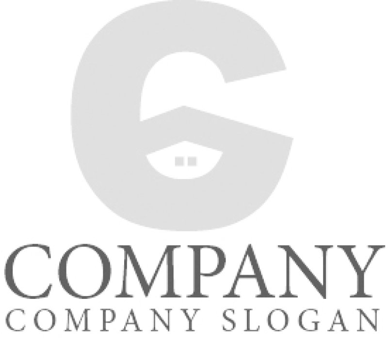 画像6: 家・C・アルファベット・ロゴ・マークデザイン1032 (6)