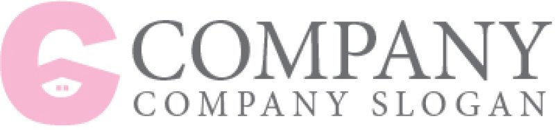 画像7: 家・C・アルファベット・ロゴ・マークデザイン1032 (7)