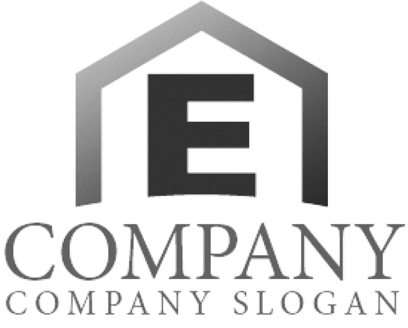 画像6: E・家・グラデーション・アルファベット・ロゴ・マークデザイン1036 (6)