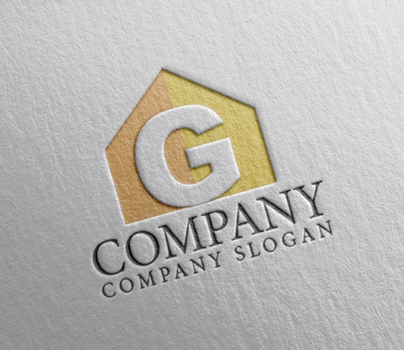 画像2: 家・G・アルファベット・ロゴ・マークデザイン1040 (2)