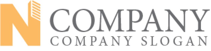 画像7: ビル・N・アルファベット・シンプル・ロゴ・マークデザイン1047 (7)