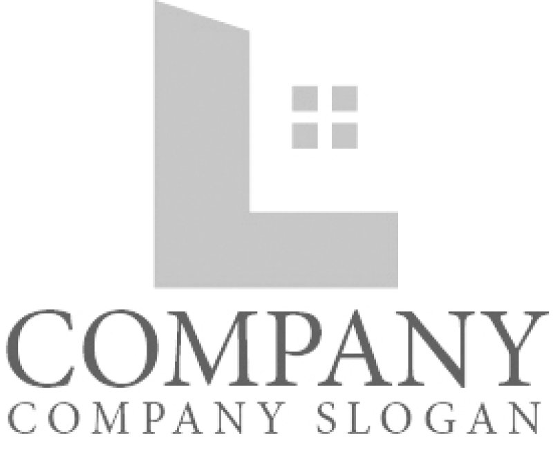 画像6: 家・L・窓・アルファベット・ロゴ・マークデザイン1050 (6)