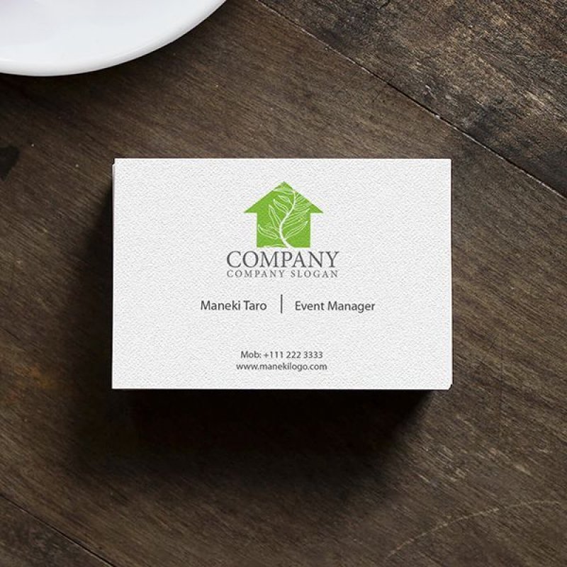 画像3: 家・木・草・ロゴ・マークデザイン1057 (3)