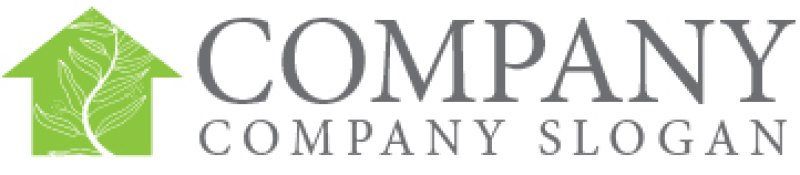 画像7: 家・木・草・ロゴ・マークデザイン1057 (7)