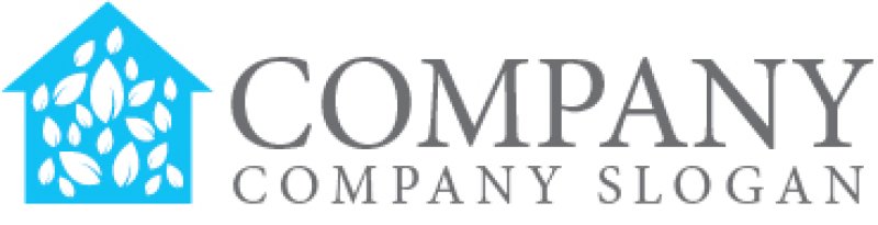 画像7: 家・葉・集合・ロゴ・マークデザイン1059 (7)